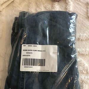 Brand New Free People Super Flare Jeans!